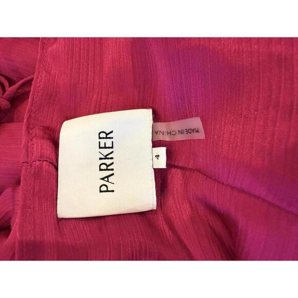 Parker Natalie Lined Floaty Dress NWOT - Picture 10 of 12